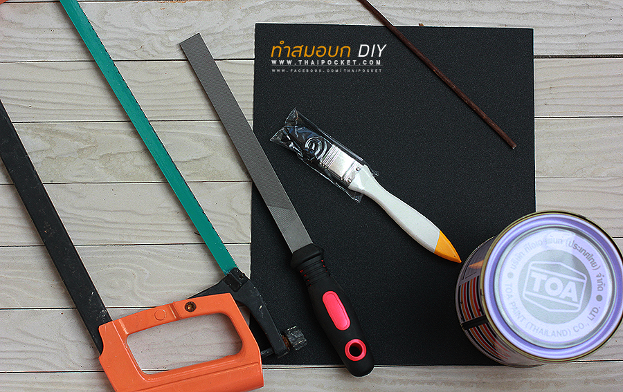 DIY ทำสมอบก สำหรับกางเต้นท์ง่ายๆ