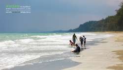 อุทยานแห่งชาติหาดวนกร-จ.ประจวบคีรีขันธ์-ทะเลสวยๆที่เงียบสงบ-และ-ชายหาดที่สะอาด
