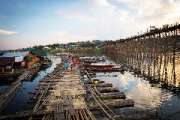 สะพานมอญ-อ.สังขละบุรี-จ.กาญจนบุรี