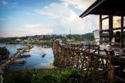 สะพานมอญ-อ.สังขละบุรี-จ.กาญจนบุรี