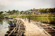 สะพานมอญ-อ.สังขละบุรี-จ.กาญจนบุรี